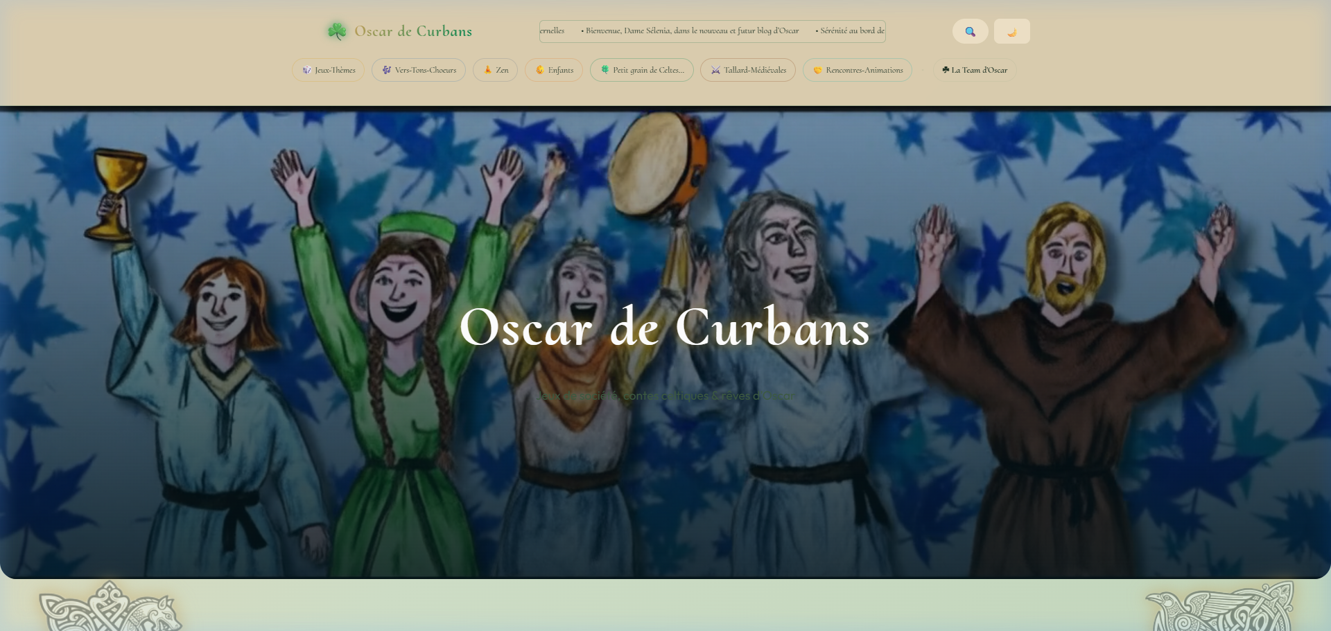 Blog Oscar de Curbans