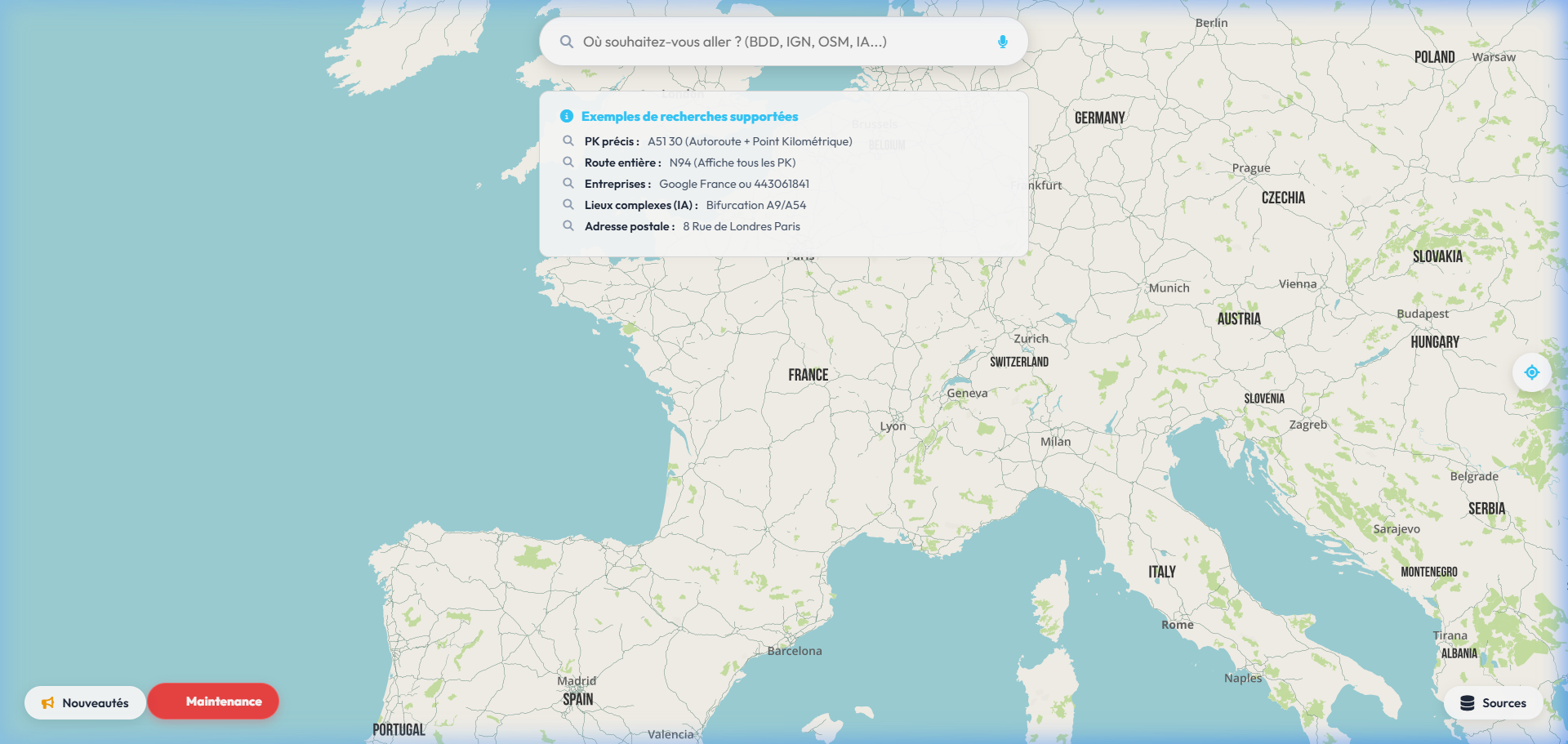 Waze Unified Search